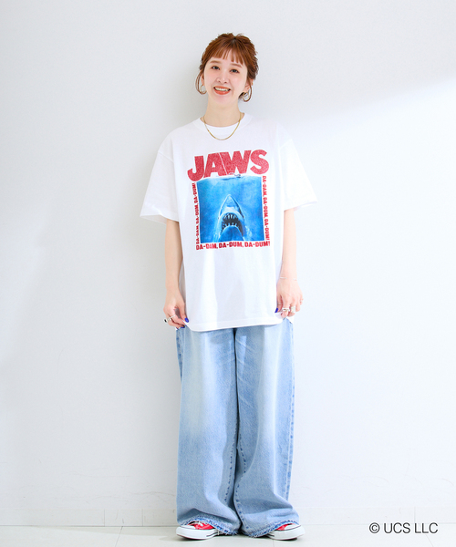 B.C STOCK(ベーセーストック)の「GOOD ROCK SPEED 別注 MOVIE TEE(Tシャツ/カットソー・メンズ・ブラック/ネイビー/ホワイト・MEDIUM/LARGE)」の9枚目の写真