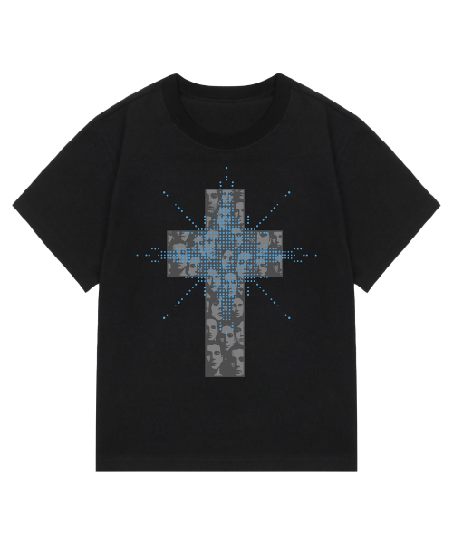 GRAVER（グレーバー）の「[ユニセックス]LUMINANCE スリム 半袖Tシャツ_2色（Tシャツ/カットソー・レディース・ブラック/ホワイト・X-SMALL）」の7枚目の写真
