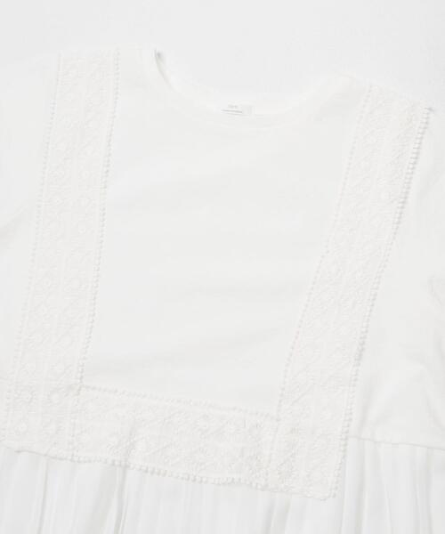 ITEMS URBANRESEARCH(アイテムズ アーバンリサーチ)の「レーストリムプルオーバー(Tシャツ/カットソー・レディース・ブラック/ホワイト/ブラウン・FREE)」の10枚目の写真