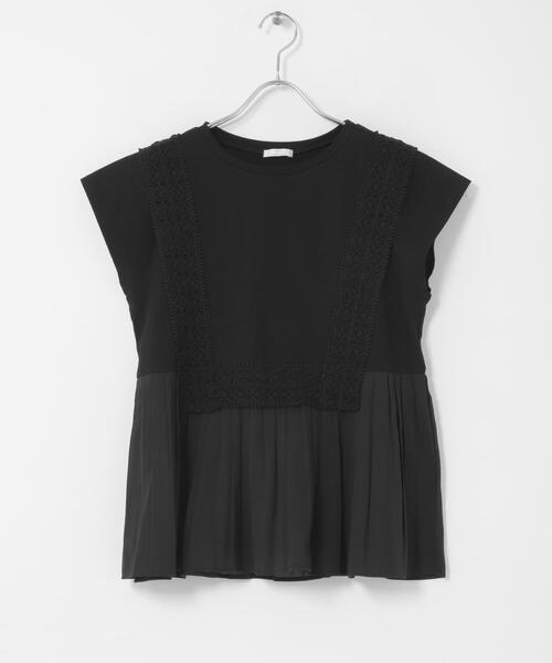ITEMS URBANRESEARCH(アイテムズ アーバンリサーチ)の「レーストリムプルオーバー(Tシャツ/カットソー・レディース・ブラック/ホワイト/ブラウン・FREE)」の22枚目の写真
