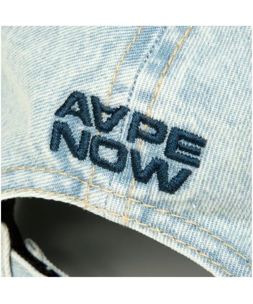 AAPE BY A BATHING APE(エーエイプバイアベイシングエイプ)の「AAPE NOW DENIM CAP(キャップ・メンズ・ライトブルー・FREE)」の4枚目の写真
