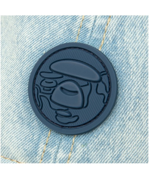 AAPE BY A BATHING APE(エーエイプバイアベイシングエイプ)の「AAPE NOW DENIM CAP(キャップ・メンズ・ライトブルー・FREE)」の5枚目の写真