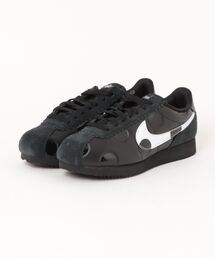 NIKE(�i�C�L)��NIKE �i�C�L W CORTEZ �E�B�����Y �R���e�b�c WIR1332 001BLACK/WHITE(�X�j�[�J�[)