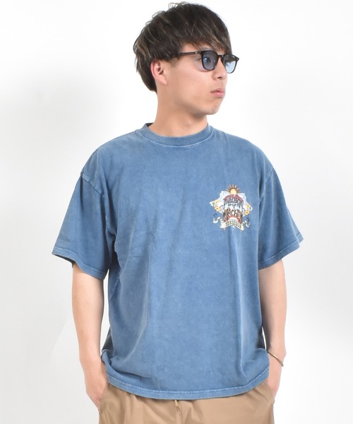 ムラサキスポーツ（ムラサキスポーツ）の「【ムラサキスポーツ限定】MURASAKI ムラサキ × LOST ロスト 半袖 Tシャツ コラボレーション M LM6S-2101（Tシャツ/カットソー・メンズ・グレイッシュブルー/ホワイト/ブラック・M/L/XL）」の12枚目の写真