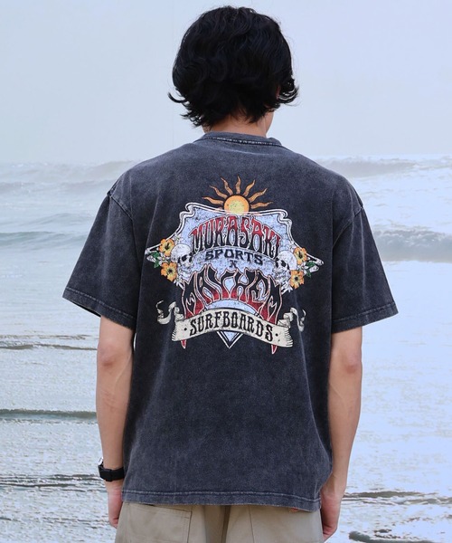 ムラサキスポーツ（ムラサキスポーツ）の「【ムラサキスポーツ限定】MURASAKI ムラサキ × LOST ロスト 半袖 Tシャツ コラボレーション M LM6S-2101（Tシャツ/カットソー・メンズ・グレイッシュブルー/ホワイト/ブラック・M/L/XL）」の9枚目の写真