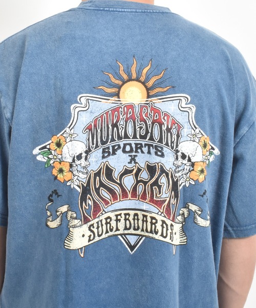 ムラサキスポーツ（ムラサキスポーツ）の「【ムラサキスポーツ限定】MURASAKI ムラサキ × LOST ロスト 半袖 Tシャツ コラボレーション M LM6S-2101（Tシャツ/カットソー・メンズ・グレイッシュブルー/ホワイト/ブラック・M/L/XL）」の17枚目の写真