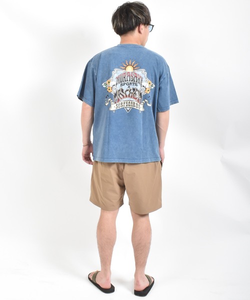 ムラサキスポーツ（ムラサキスポーツ）の「【ムラサキスポーツ限定】MURASAKI ムラサキ × LOST ロスト 半袖 Tシャツ コラボレーション M LM6S-2101（Tシャツ/カットソー・メンズ・グレイッシュブルー/ホワイト/ブラック・M/L/XL）」の15枚目の写真