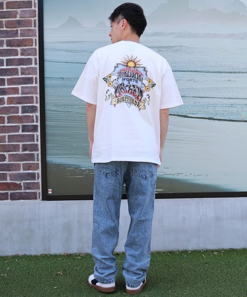 ムラサキスポーツ（ムラサキスポーツ）の「【ムラサキスポーツ限定】MURASAKI ムラサキ × LOST ロスト 半袖 Tシャツ コラボレーション M LM6S-2101（Tシャツ/カットソー・メンズ・グレイッシュブルー/ホワイト/ブラック・M/L/XL）」の7枚目の写真