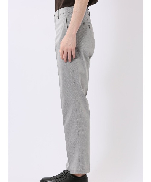 TAKA-Q(タカキュー)の「パンツ メンズ ストレッチ クールマックス スリム トラウザー テーパード ノータック テーパード 綿混 ドビー(チノパンツ・メンズ・グレー系その他2/ネイビー・S/MEDIUM/LARGE/X-LARGE)」の8枚目の写真