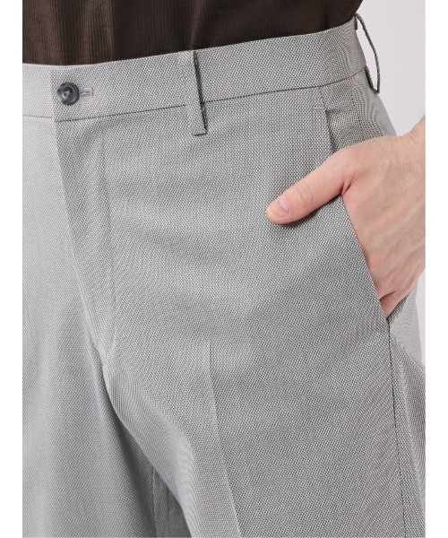 TAKA-Q(タカキュー)の「パンツ メンズ ストレッチ クールマックス スリム トラウザー テーパード ノータック テーパード 綿混 ドビー(チノパンツ・メンズ・グレー系その他2/ネイビー・S/MEDIUM/LARGE/X-LARGE)」の10枚目の写真