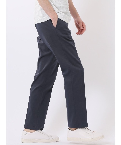 TAKA-Q(タカキュー)の「パンツ メンズ ストレッチ クールマックス スリム トラウザー テーパード ノータック テーパード 綿混 ドビー(チノパンツ・メンズ・グレー系その他2/ネイビー・S/MEDIUM/LARGE/X-LARGE)」の15枚目の写真