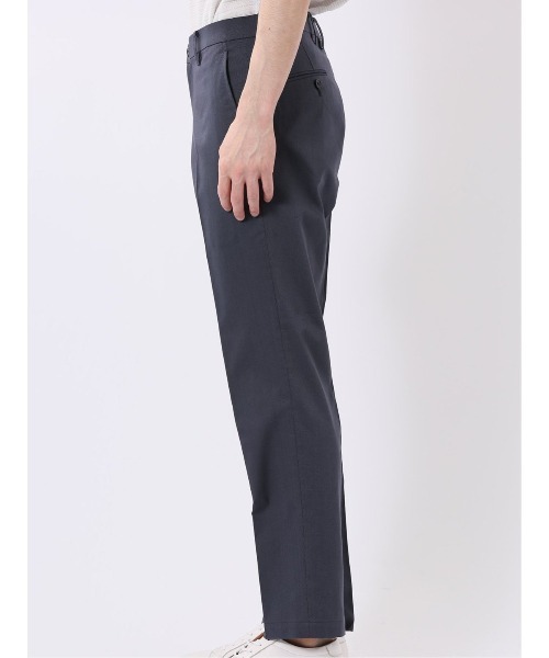 TAKA-Q(タカキュー)の「パンツ メンズ ストレッチ クールマックス スリム トラウザー テーパード ノータック テーパード 綿混 ドビー(チノパンツ・メンズ・グレー系その他2/ネイビー・S/MEDIUM/LARGE/X-LARGE)」の18枚目の写真