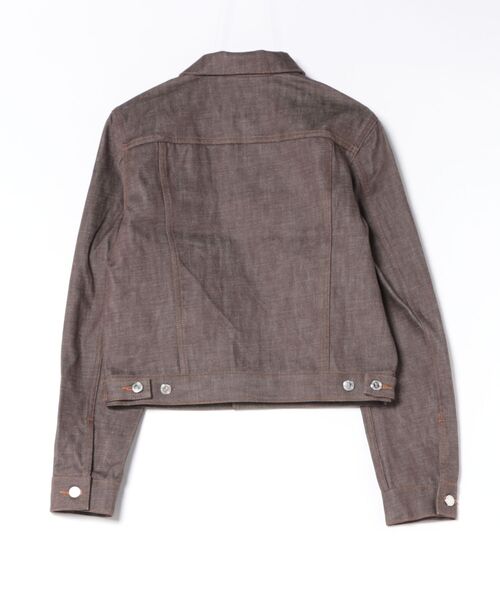 A.P.C.（アーペーセー）の「Lenny ジャケット（デニムジャケット・メンズ・ブラウン・S/M/XS）」の2枚目の写真