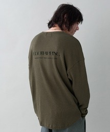 mlt5727-WOOL THERMAL-TEE print ウールサーマルカットソー(666710)