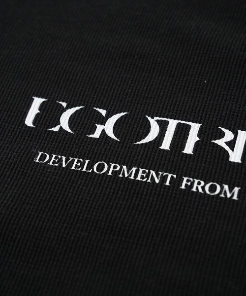EGO TRIPPING(エゴトリッピング)の「mlt5727-WOOL THERMAL-TEE print ウールサーマルカットソー(666710)(Tシャツ/カットソー・メンズ・ブラック/チャコール/オリーブ・48/46)」の22枚目の写真