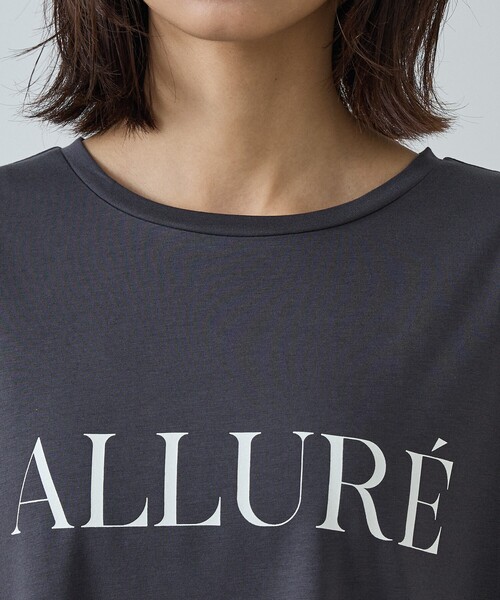 abahouse mavie(アバハウスマヴィ)の「ワイドロゴT(Tシャツ/カットソー・レディース・ベージュ/ホワイト/チャコールグレー・フリー)」の18枚目の写真