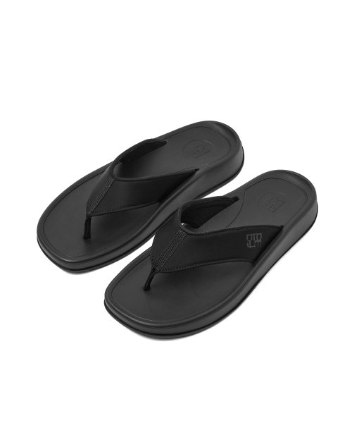 FOGGY MOODY(ポギムディ)の「Lagoon 0049. Play Flip-Flops - 4colors(サンダル・レディース・レッド/Beige/ブラック/ブルーグレー・23cm/24cm/25cm/26cm)」の16枚目の写真