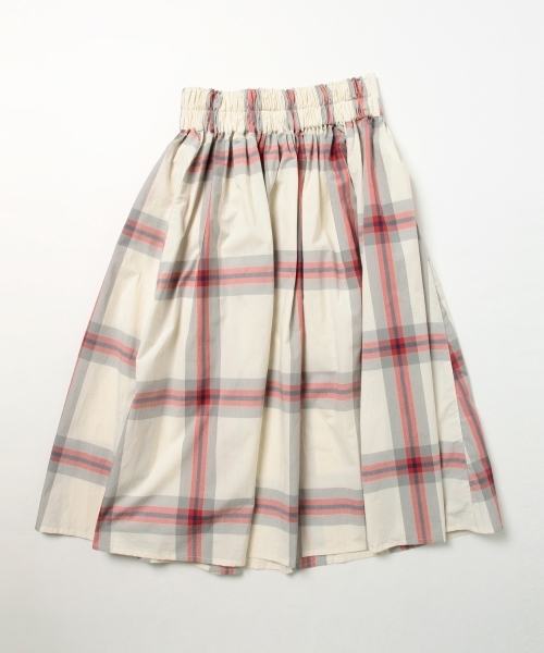 BEAMS BOY（ビームスボーイ）の「BEAMS BOY / BOY ビッグタータン スカート（スカート・レディース・サックスブルー/ネイビー/ナチュラル・ONE SIZE）」の18枚目の写真
