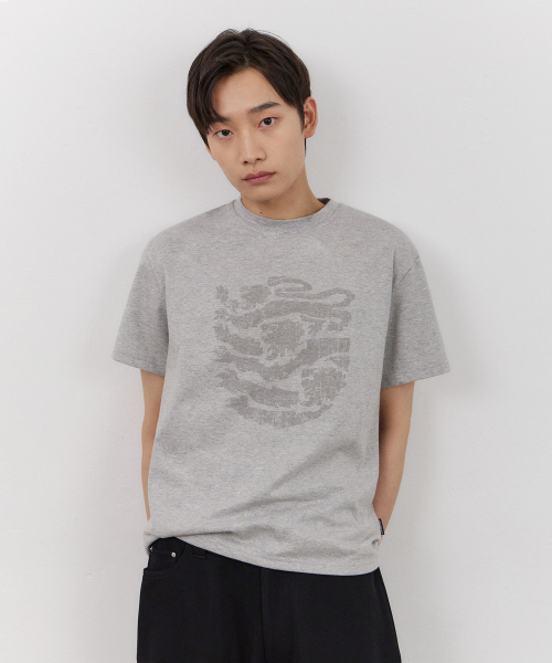 URBANSTOFF(アーバンストッフ)の「クラックアートワークベビーティー(メランジ)(Tシャツ/カットソー・レディース・その他・LARGE/MEDIUM)」の2枚目の写真