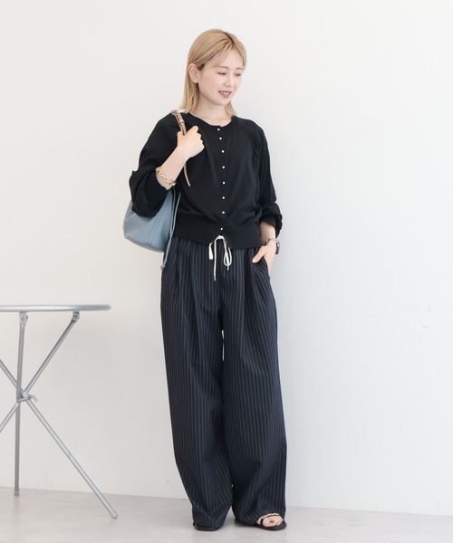 AMERICAN HOLIC(アメリカンホリック)の「【マルチ機能】Wウエストパンツ(その他パンツ・レディース・ブルー系その他4/杢グレー・L/M)」の12枚目の写真