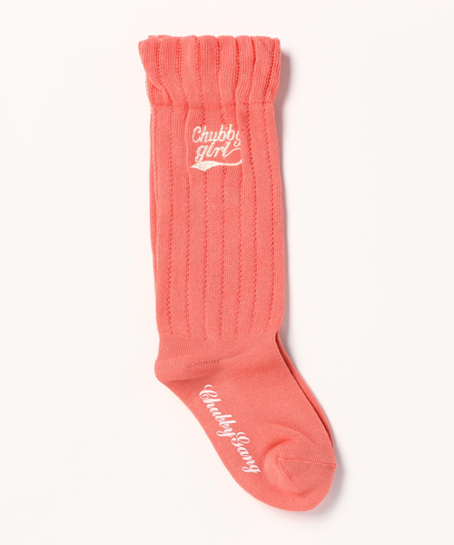CHUBBYGANG（チャビーギャング）の「カラールーズソックス（ソックス/靴下・キッズ・ミント/オレンジ/グレー・22/19/16/13）」の3枚目の写真