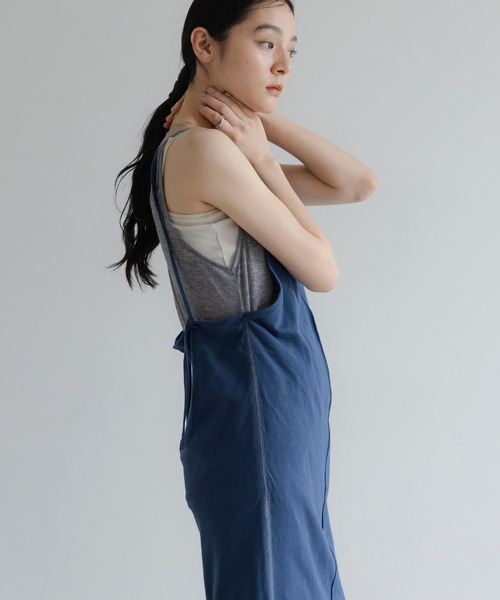 LOWRYS FARM(ローリーズファーム)の「ホルターネックレイヤードワンピース 1049024(ワンピース・レディース・ブルー/ブラウン/ブラック・FREE)」の10枚目の写真