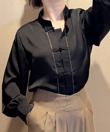 Coo+i（クーイ）の「チャイナ風ブラウス（シャツ/ブラウス）」