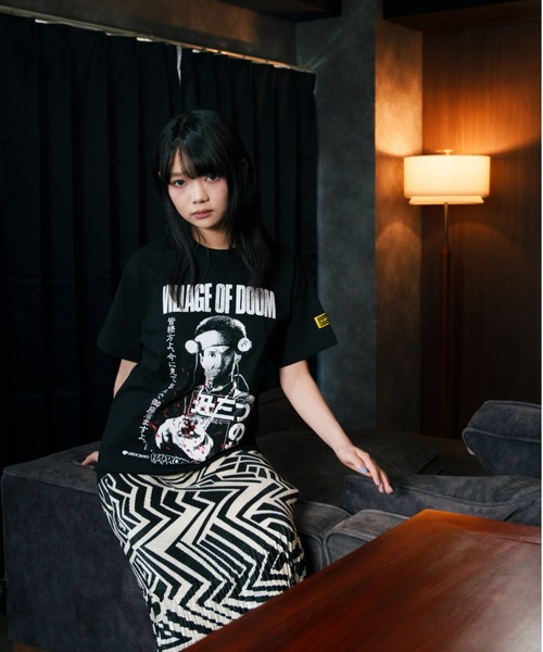 ハードコアチョコレート(ハードコアチョコレート)の「丑三つの村(ゲートルブラック)(Tシャツ/カットソー・メンズ・ブラック・LARGE/X-LARGE/XX-LARGE)」の6枚目の写真