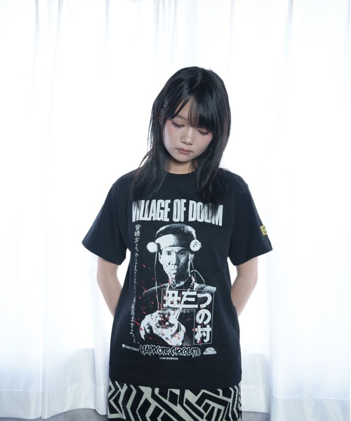 ハードコアチョコレート(ハードコアチョコレート)の「丑三つの村(ゲートルブラック)(Tシャツ/カットソー・メンズ・ブラック・LARGE/X-LARGE/XX-LARGE)」の8枚目の写真