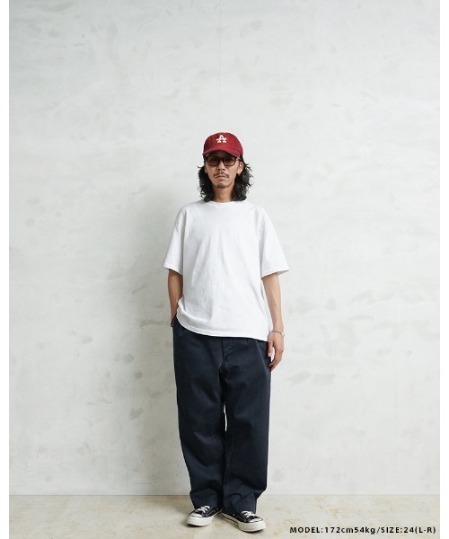 WAIPER.inc(ワイパーインク)の「WAIPER.inc フランス軍 1950~60年代 M-52 ヴィンテージ ツータック WESTPOINT チノトラウザー ストレート オーバーダイ【WP1002D】(チノパンツ・メンズ・ネイビー/ブラック/ベージュ系その他・L-Regular/L-Long)」の9枚目の写真