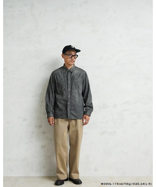 WAIPER.inc(ワイパーインク)の「WAIPER.inc フランス軍 1950~60年代 M-52 ヴィンテージ ツータック WESTPOINT チノトラウザー ストレート オーバーダイ【WP1002D】(チノパンツ・メンズ・ネイビー/ブラック/ベージュ系その他・L-Regular/L-Long)」の14枚目の写真