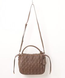 【MAGASIN DE MODE Chou Chou】シュシュエンボス2wayドロストショルダー SNBD