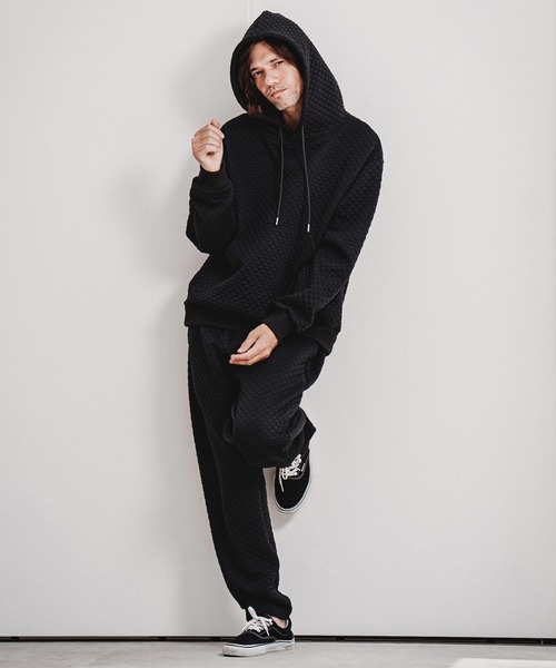 CAMBIO(カンビオ)の「mp15242- クローバー柄イージーパンツ(BP-BFA0129)(その他パンツ・メンズ・チャコール/ネイビー/ブラック・S/M/L)」の9枚目の写真