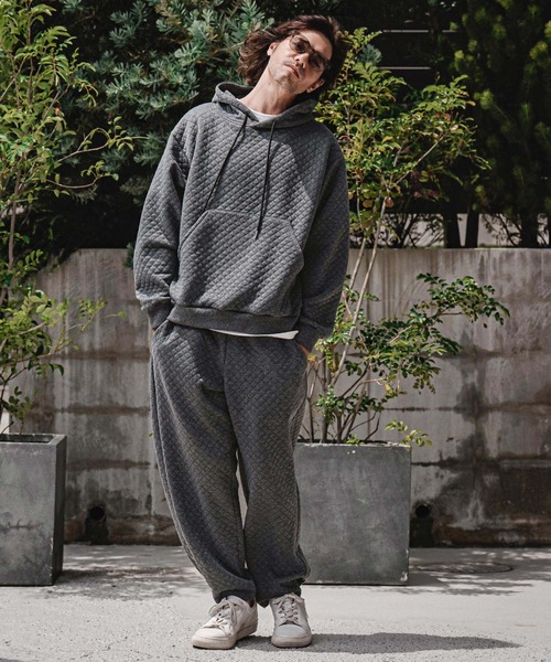 CAMBIO(カンビオ)の「mp15242- クローバー柄イージーパンツ(BP-BFA0129)(その他パンツ・メンズ・チャコール/ネイビー/ブラック・S/M/L)」の14枚目の写真