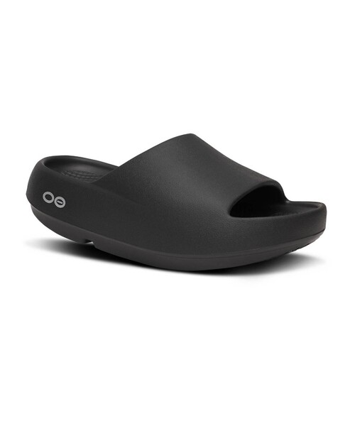 OOFOS（ウーフォス）の「OOFOS: OOahh+/ウーアー プラス リカバリー サンダル 26SS◇（サンダル・メンズ・その他/ブラック・26cm/28cm/27cm）」の2枚目の写真