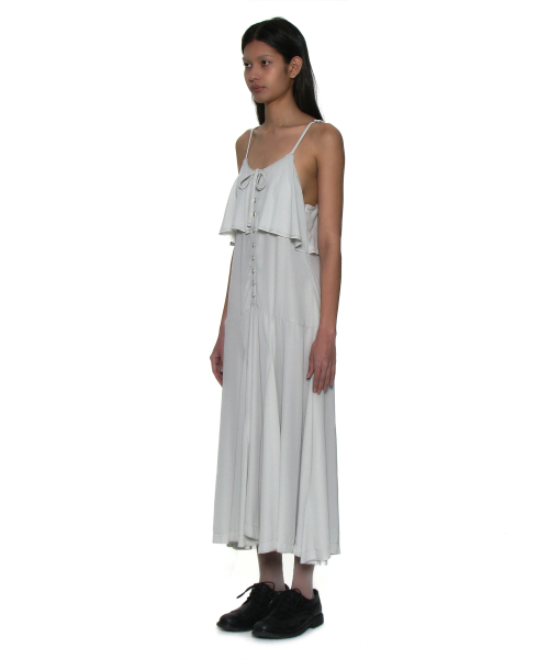 PARTIMENTO WOMEN(パルティメントウィメン)の「ラッフルレーストリムフレアスリップドレス_ミント(ワンピース・レディース・その他・SMALL/MEDIUM)」の3枚目の写真