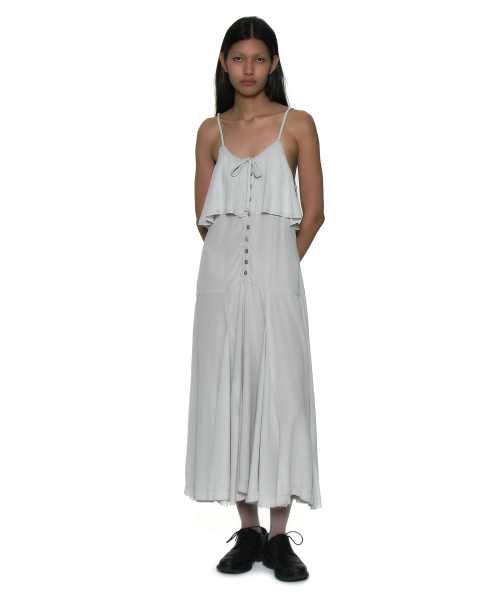 PARTIMENTO WOMEN(パルティメントウィメン)の「ラッフルレーストリムフレアスリップドレス_ミント(ワンピース・レディース・その他・SMALL/MEDIUM)」の5枚目の写真
