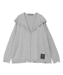 SAILOR ZIP KNIT カーディガン