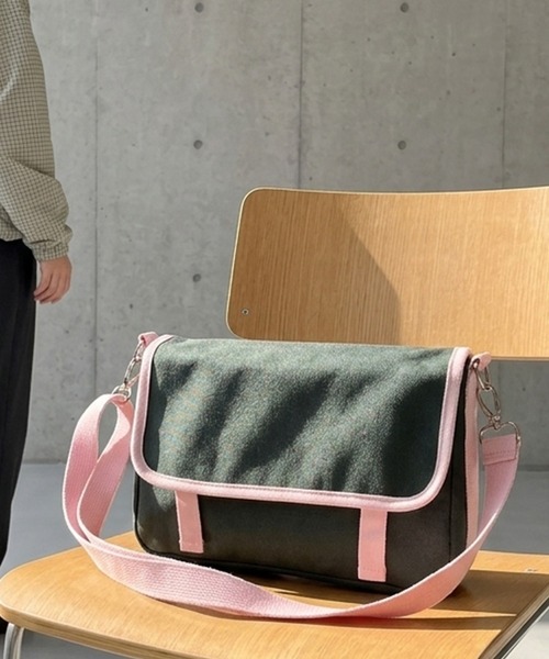 DEVICE(デバイス)の「サスティナブル ネオンライン ミニショルダー(ショルダーバッグ・レディース・グレー系その他/グリーン系その他/ブルー系その他・FREE)」の9枚目の写真