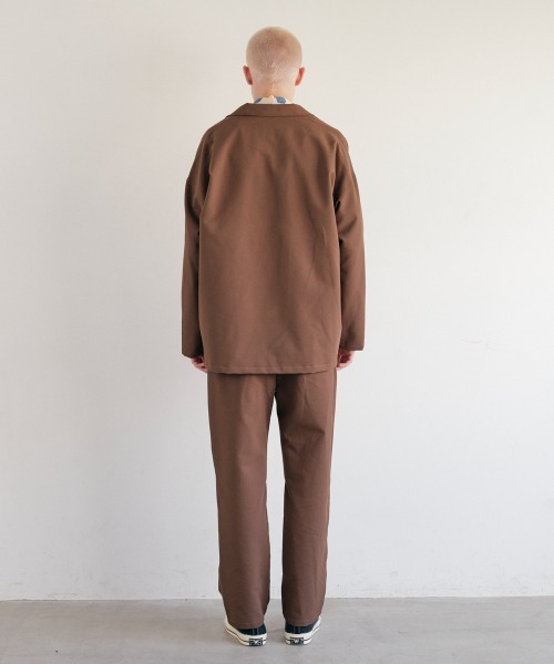 rehacer(レアセル)の「rehacer : Comfort Tuck Easy Slacks / コンフォート タック イージー スラックス(スラックス・メンズ・ブラック/ブラウン・MEDIUM/LARGE/SMALL)」の6枚目の写真