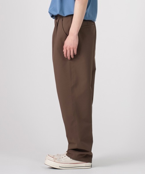 rehacer(レアセル)の「rehacer : Comfort Tuck Easy Slacks / コンフォート タック イージー スラックス(スラックス・メンズ・ブラック/ブラウン・MEDIUM/LARGE/SMALL)」の12枚目の写真