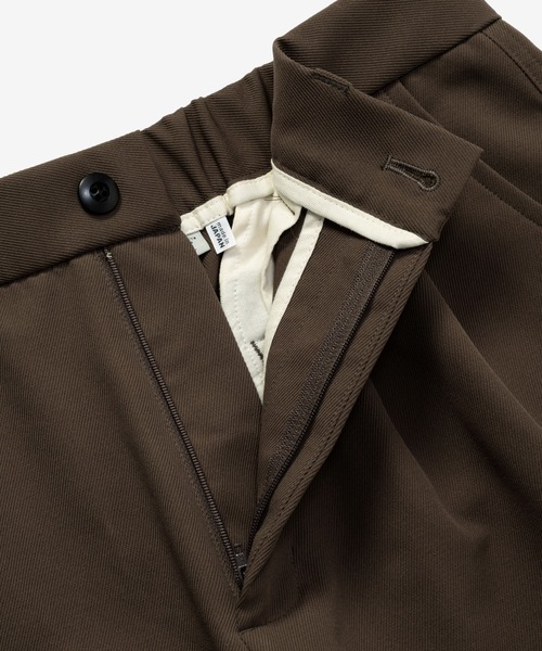 rehacer(レアセル)の「rehacer : Comfort Tuck Easy Slacks / コンフォート タック イージー スラックス(スラックス・メンズ・ブラック/ブラウン・MEDIUM/LARGE/SMALL)」の20枚目の写真