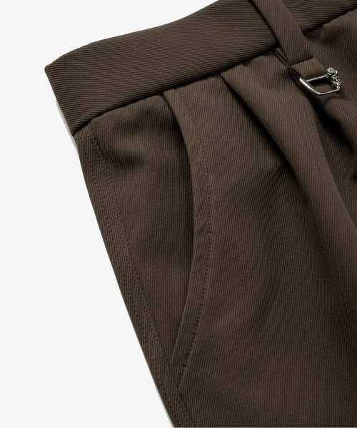 rehacer(レアセル)の「rehacer : Comfort Tuck Easy Slacks / コンフォート タック イージー スラックス(スラックス・メンズ・ブラック/ブラウン・MEDIUM/LARGE/SMALL)」の22枚目の写真