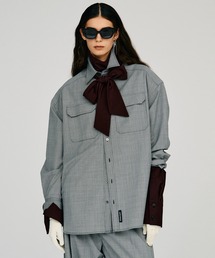 PRANK PROJECT | 【2026Autumn Pre-Order】ピンチェックオーバーシャツ / Pin Check Overshirt(シャツ/ブラウス)