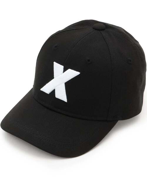 XLARGE KIDS(エクストララージキッズ)の「Xモチーフキャップ(キャップ・キッズ・カーキ/ブラック・52-56cm/S(48-52cm))」の2枚目の写真