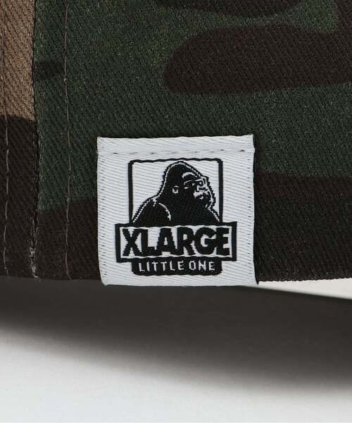 XLARGE KIDS(エクストララージキッズ)の「Xモチーフキャップ(キャップ・キッズ・カーキ/ブラック・52-56cm/S(48-52cm))」の7枚目の写真