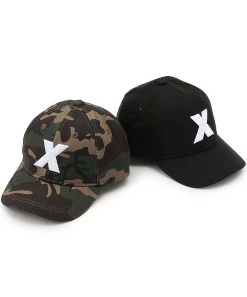 XLARGE KIDS(エクストララージキッズ)の「Xモチーフキャップ(キャップ・キッズ・カーキ/ブラック・52-56cm/S(48-52cm))」の9枚目の写真