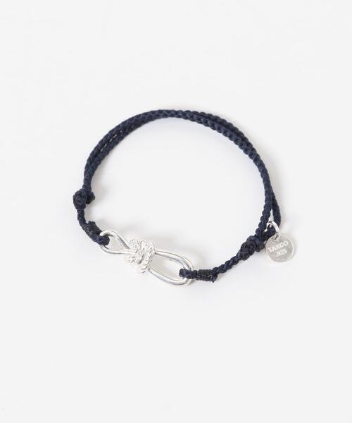 XOLO(ショロ)の「XOLO ROPE LINK SILK BRACELET(ブレスレット・メンズ・ブラック/バーガンディー/グレー/ネイビー・FREE)」の11枚目の写真
