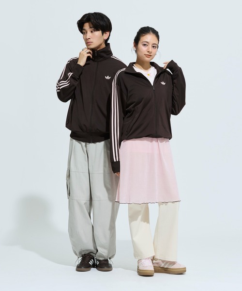 adidas(アディダス)の「ファイヤーバード トラックトップ / ジャージ / トラックジャケット / アディダスオリジナルス adidas Originals(ジャージ・メンズ・ブラウン・X-LARGE/X-SMALL/SMALL/XX-LARGE/3XL/LARGE/MEDIUM)」の2枚目の写真