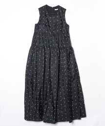 CLANE（クラネ）の「DOT TIERED VOLUME ONEPIECE 11112-5023（ワンピース）」